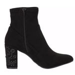 Steve Madden  Black Suede Booties 7.5 Photo 0