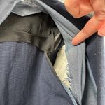 Gap Navy Linen One Button Blazer READ DESCRIPTION Photo 4