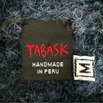 TABASK Alpaca Handmade Cardigan Size M Blue Size M Photo 2