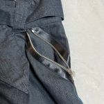 Ann Taylor  Sleeveless Denim Dress w/ Waist Tie Size 2 Knee Length Casual Office Photo 7