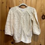 Dear John BAILEY WING SLEEVE SWEATER CREAM Photo 3