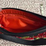 Just B Black Floral Embroidered purse Photo 3