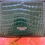Kate Spade women's green romy croc-embossed leather tote bag Photo 5