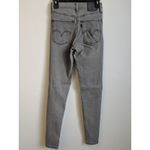 Levi's Levi’s Women's Mile High Super Skinny Jeans Strech Gray Wash Size 26 Photo 5