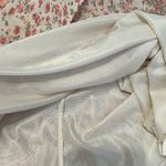 Rewind szS cold shoulder eyelet bodice ruffled short sleeves and hem lined EUC Photo 5