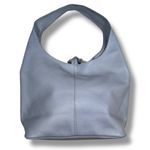 LAGGO Havana Hobo Shoulder Bag Blue Pebbled Leather Photo 3