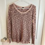 Free People WE THE FREE |  Marled Boston Mélange Thermal Knit Mauve Brown Photo 1