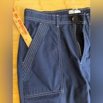 Free Assembly NAVY BLAZER Women's 100% Cotton Cargo Pants,Pockets,Casual|Size:M White Size M Photo 10