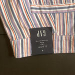 Gap  Stretch Easy Through Hip & Thigh Mid‎ Rise Striped Shorts 8 Photo 6