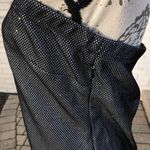 Forever 21 Plus Black Netted Strapless Dress- 0X Photo 4