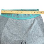 Gymshark Flex Leggings Smokey Grey Marl Light Green Women’s Size Small Seamless Photo 7