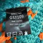 POL NWT  Colorful Crochet Cowl Sweater Photo 8