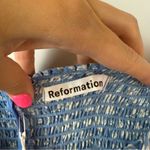 Reformation  Enya Floral Maxi Dress Clio‎ Blue 18 Photo 6