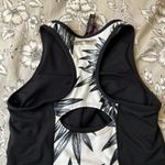 Betsey Johnson small black and white sports bra Photo 1