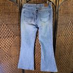 Vintage Y2K Flare 100% Cotton Canyon River Blues Jeans Size 7 Short Blue Photo 5