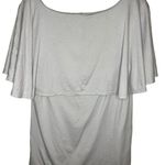 Soft Surroundings Carmen Short Cape Top Size M Purple Photo 4