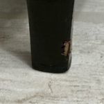 Paloma Women Sz 10 Black Leather Stiletto Heel Boots Square Toe Sexy Whimsygoth Photo 6