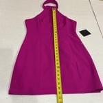 Lulus NWT  -- Hot Pink Halter Bodycon Mini Size Large . Photo 3