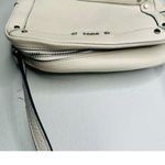 BOSS White Zipper Up Zip Pockets Adjustable Strap Handbag Crossbody Bag Photo 6