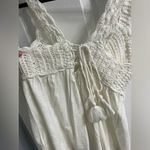 Lucky Brand  white crochet babydoll tank Photo 11