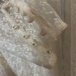 Gunne Sax Vintage  Cream Tiered Ruffled Gown Bridal Cottage Prairie 1970s dress Photo 7