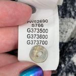 Lucky Brand Linen Blend Boho Paisley Print Flowy Button Down Blouse Photo 13