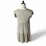 Olivia Rae  New York Striped Tiered Midi Dress Womens Size S Short Sleeve Photo 1