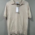 Goodfellow & Co NWT  Beige Polo Shirt Photo 0