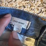 Madewell Rigid Skinny Distressed Jeans Medium Wash Size 26 Photo 1