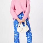 House of Sunny Fantasia Flare Pant Bubble Print New Size 4 Womens Blue Photo 0