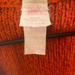 Oilily Burnt Orange Vintsge Open Cardigan W Velvet Ribbon Sz MCottagecore Italy Size M Photo 2