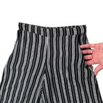 Hollister Navy Striped Wide Legged Cropped Palazzo Pants Size Small Clean Girl Photo 2
