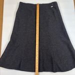 Kurt Geiger Geiger Gray 100% Wool Women's Skirt Size 6 Photo 4