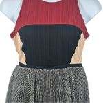 Greylin Anthropologie  Pleated Colorblock Midi Dress M – Must Have! Photo 4