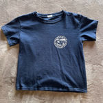 Brandy Melville  John Galt Navy Newport Beach Graphic Tee Women’s One Size EUC Photo 0