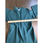 Chico's Longline Cardigan Women Size 0 S Long Sleeve Open Front Knit Dark Teal Photo 2