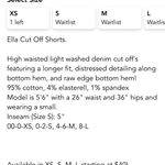 These Three Boutique Ella Cut Off Shorts Photo 4