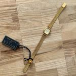 Wyler Diamond Rare Vintage Ladies Watch Gold Bracelet Dial New Old Stock IOB Photo 8