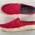 Ryka Valerie Closed Toe Slip On Flats in Red Size 7.5 Photo 0