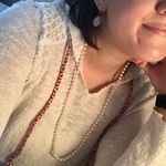 Play costume pearl necklace White Photo 1