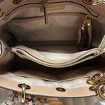 Michael Kors Pink Handbag with Floral Bow Accent Photo 6