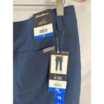 Eddie Bauer  Adventurer Stretch Ripstop Crop Blue Pants Womens Sz 10 NWT Photo 3