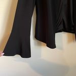 Adrianna Papell Black Bell Sleeve Blazer Photo 3