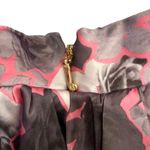 Juicy Couture  Pink Gray White Floral Layered Mini Bubble Tulle Skirt Size 4 Photo 7