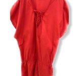 Indah  Shorts Romper‎ Red Photo 0