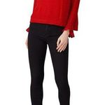 Ganni  Mullin Georgette Red Polka Dot Print Long Sleeve Blouse Size 4 Photo 0