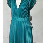 Adelyn Rae  Daisy Pleated tie back midi dress size Large New Photo 1
