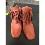 Coconuts by Matisse  Red Fringe Booties in 9 Photo 2