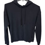 Lululemon Womens Black Hoodie size 8 Twisted And Tucked Pullover Photo 0