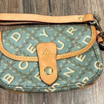Dooney & Bourke  Signature Logo Pouch Leather Wristlet Photo 0